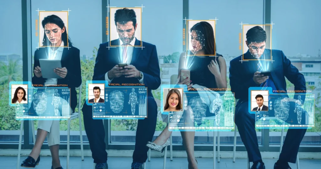 HR team leveraging AI to optimize hiring and employee development.